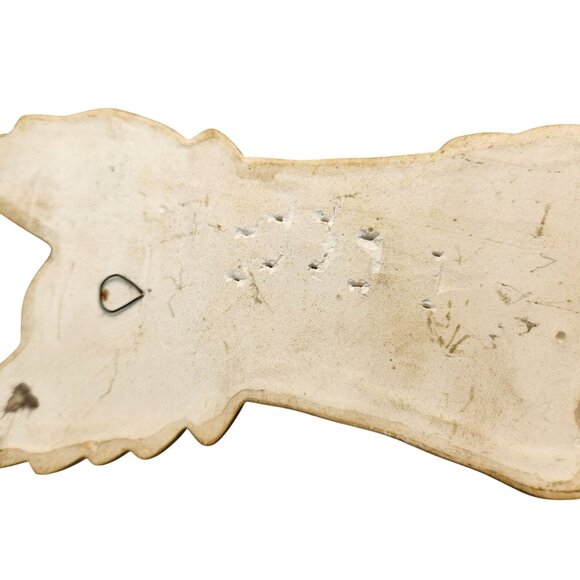 Vintage 1968 Miller Studio Cherub Angel Wall Hanging Set of 3 Chalkware - Picture 12 of 13